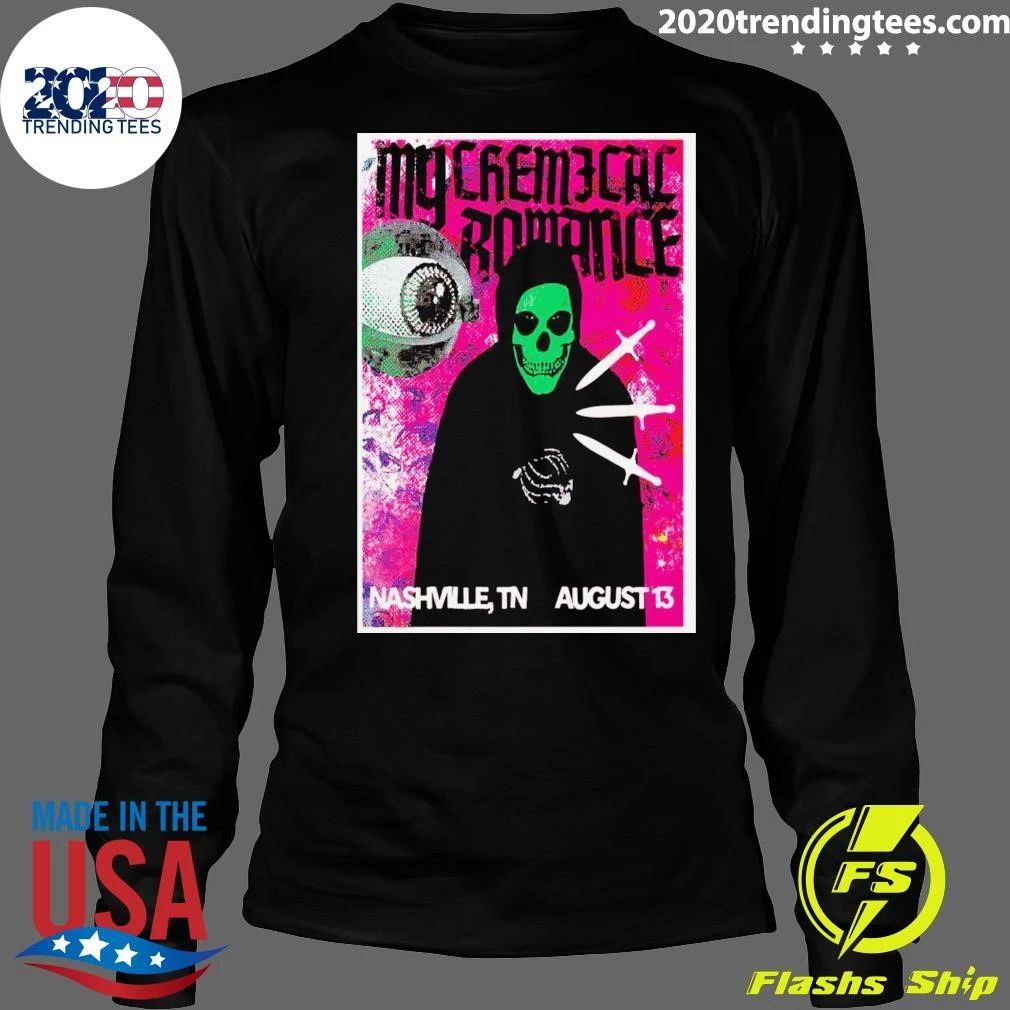 Nashville TN August 13 2026 My Chemical Romance Concert Shirt