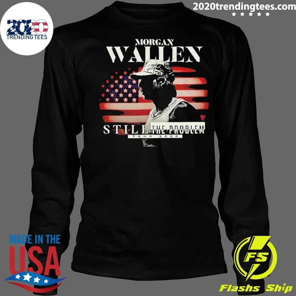 Morgan Wallen Country Singer Apparel Still The Problem Tour 2026 Concert Shirt