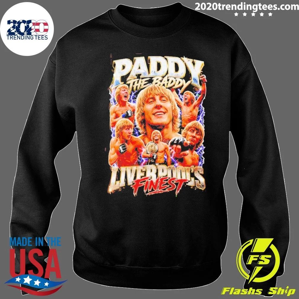 Paddy The Baddy Pimblett Liverpool’s Finest Mma Graphic Shirt