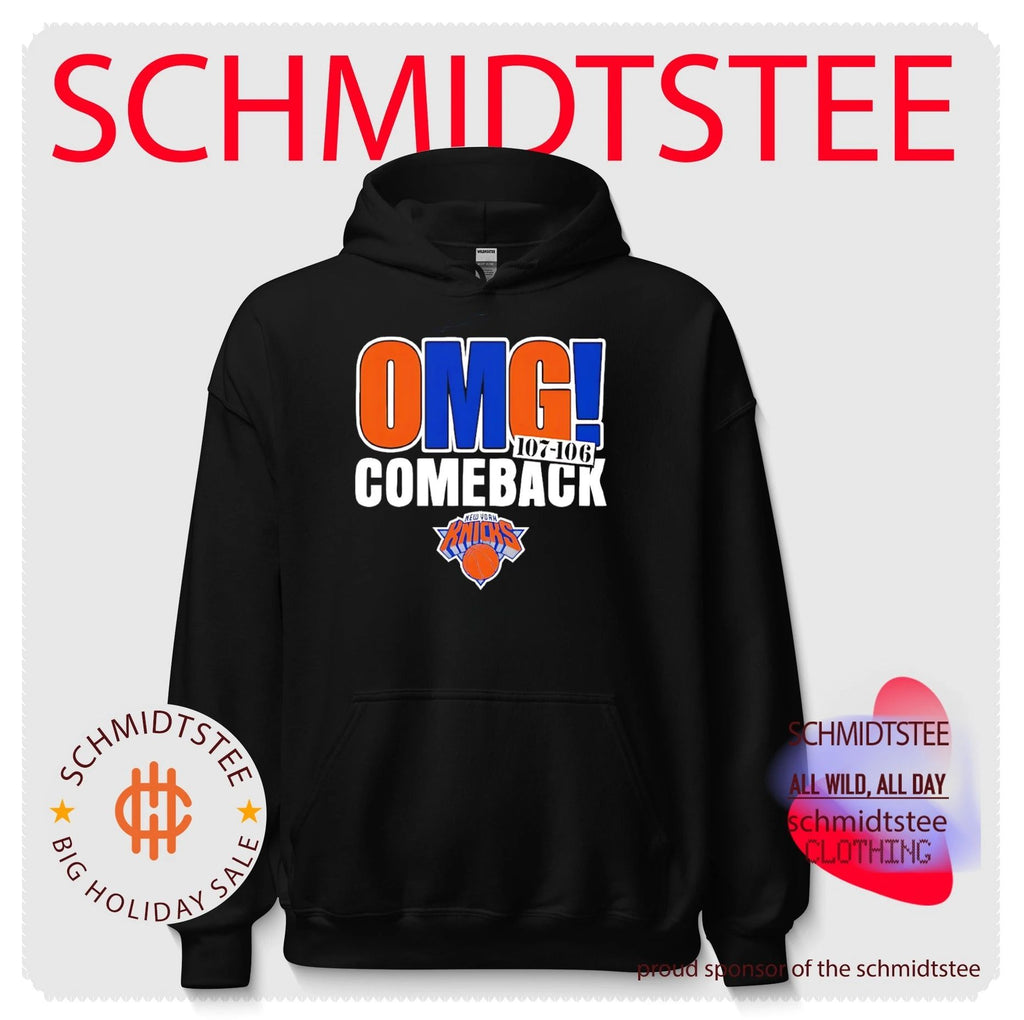 New York Knicks OMG comeback score 107-106 shirt