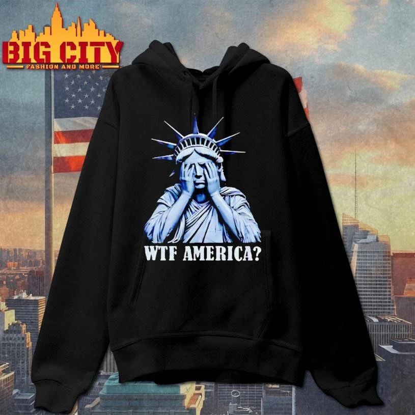 Wtf America Statue Of Liberty Shirt