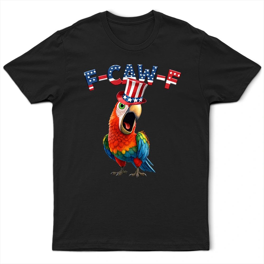 Funny Chicken F-Caw-F 250 Years Of Freedom - Personalized T Shirt