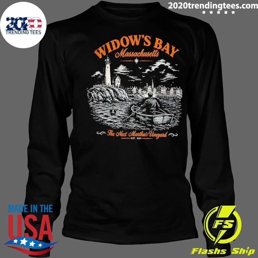 Widow’s Bay Massachusetts The Next Martha’s Vineyard Est 1681 Shirt