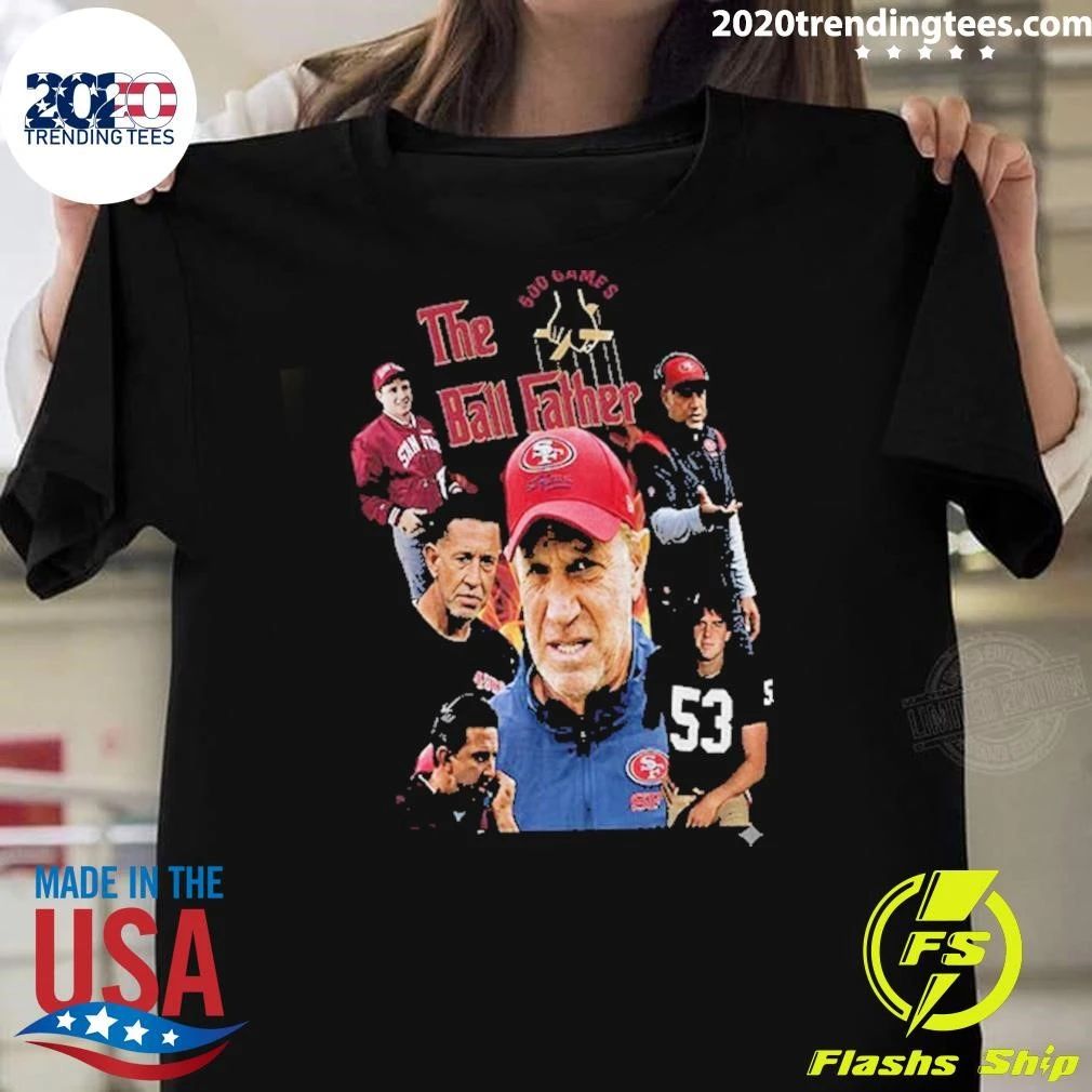 George Kittle The Ball Farther 500 Games Shirt