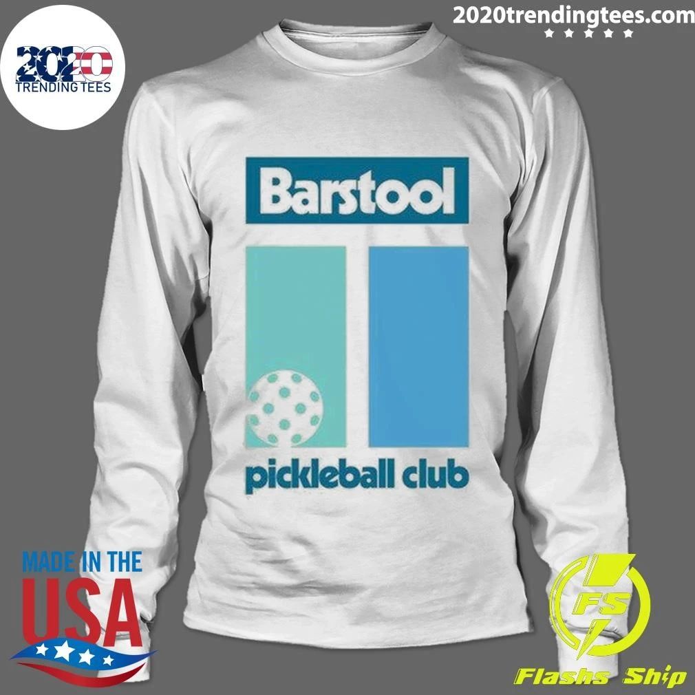 Barstool Pickleball Club Retro Tee Shirt