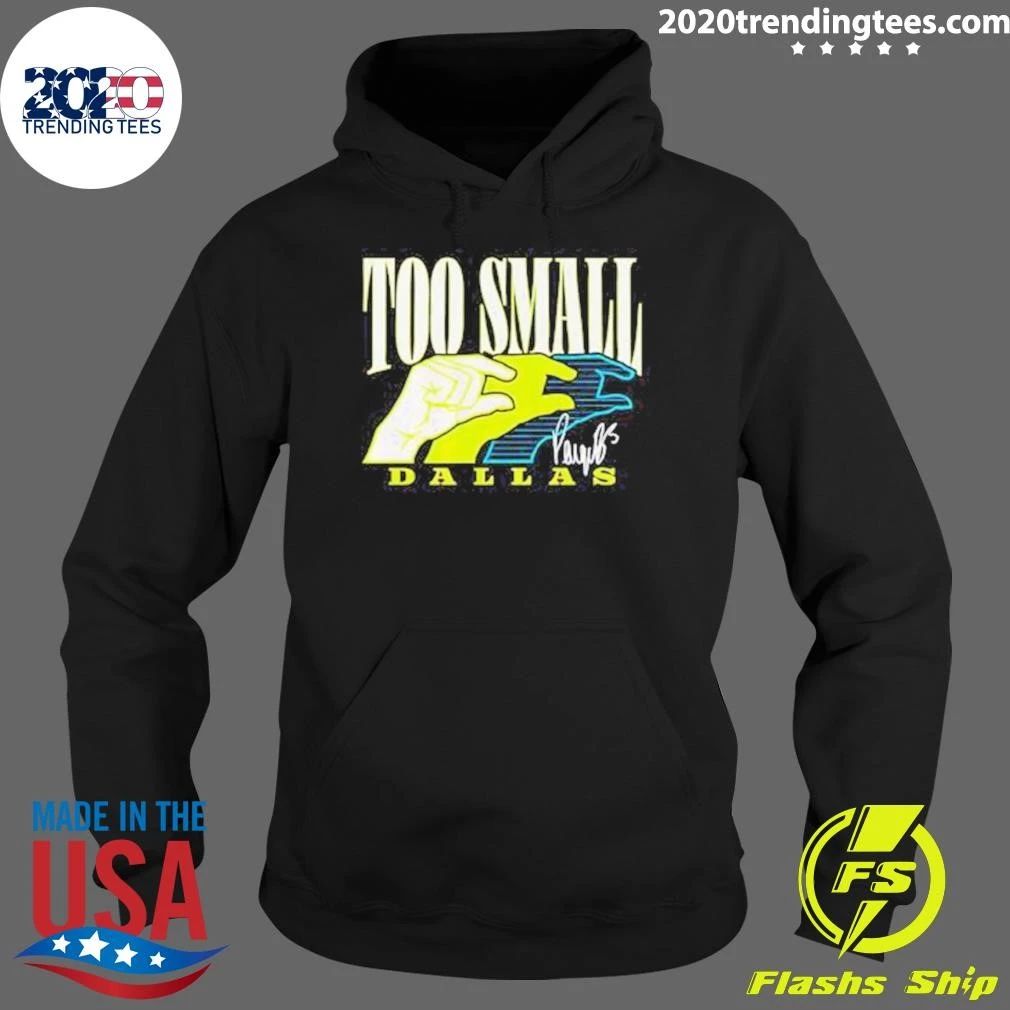 Paige Bueckers Too Small Dallas Signature Shirt