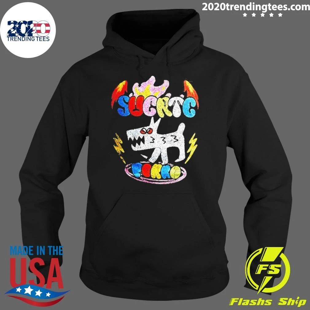 Suerte Perro 333 Streetwear Graphic Shirt