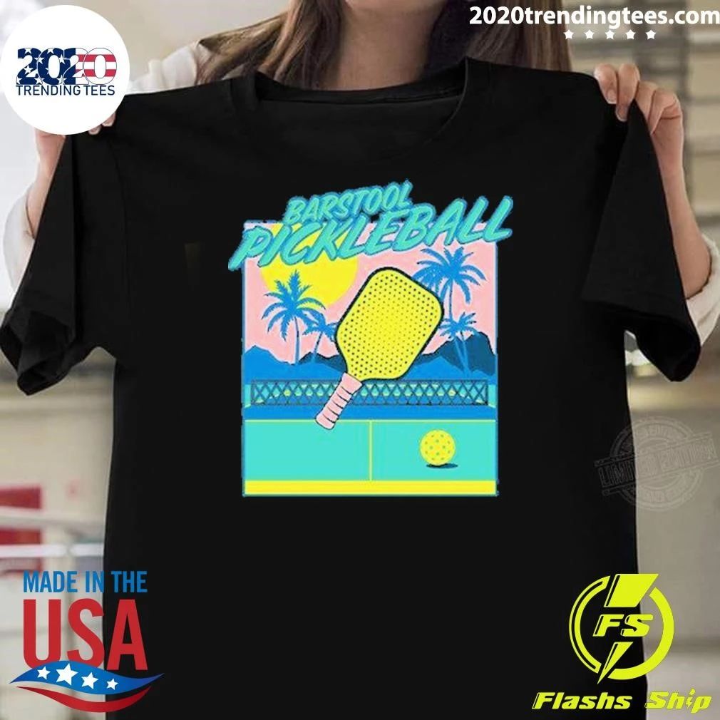 Barstool Pickleball Pocket Tee Shirt