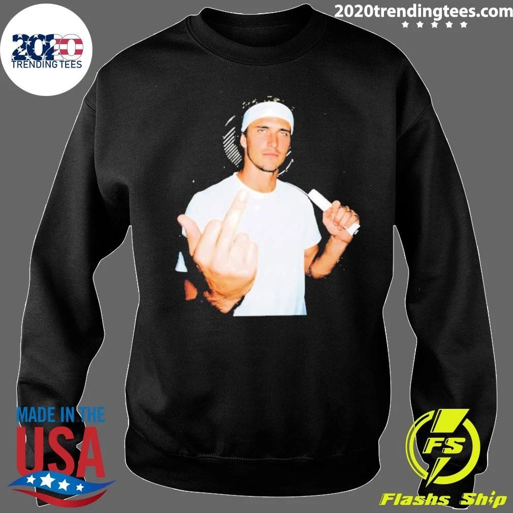 Alexander Zverev 2026 Men’s Singles Tennis Middle Finger Shirt