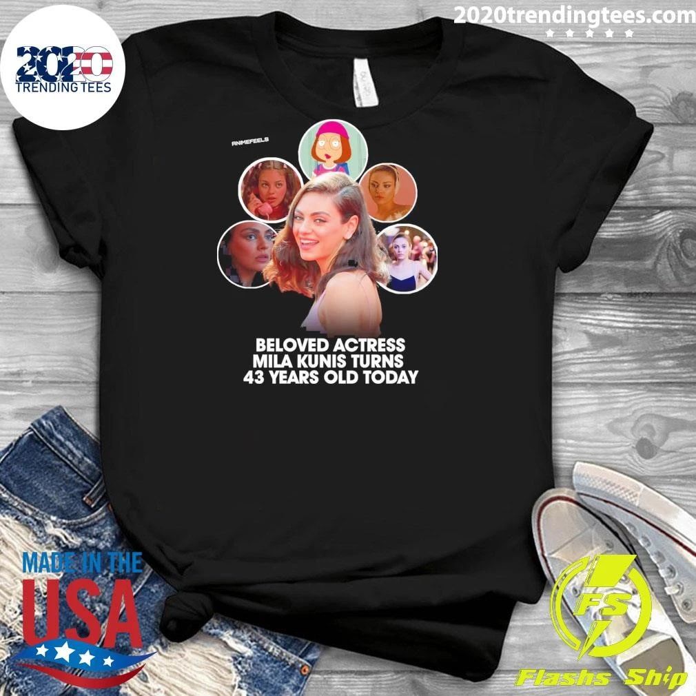 Happy 43rd Birthday to the legendary Mila Kunis Shirt