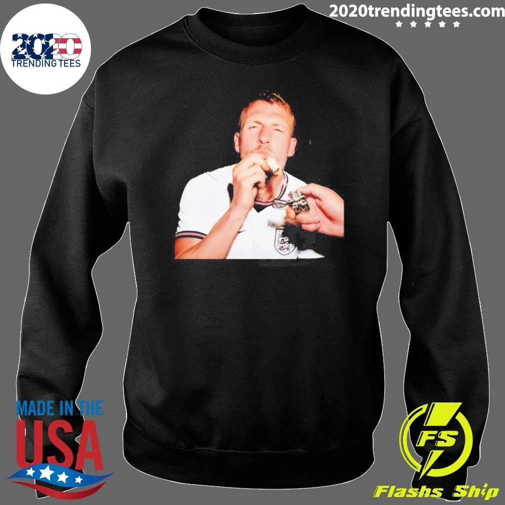 Harry Kane England Soccer Star With Trophies And Money Shirt