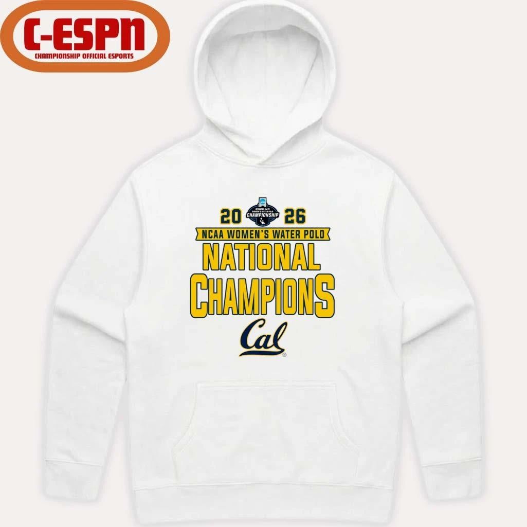 California Golden Bears Women’s Water Polo 2026 NCAA National Champions Shirt