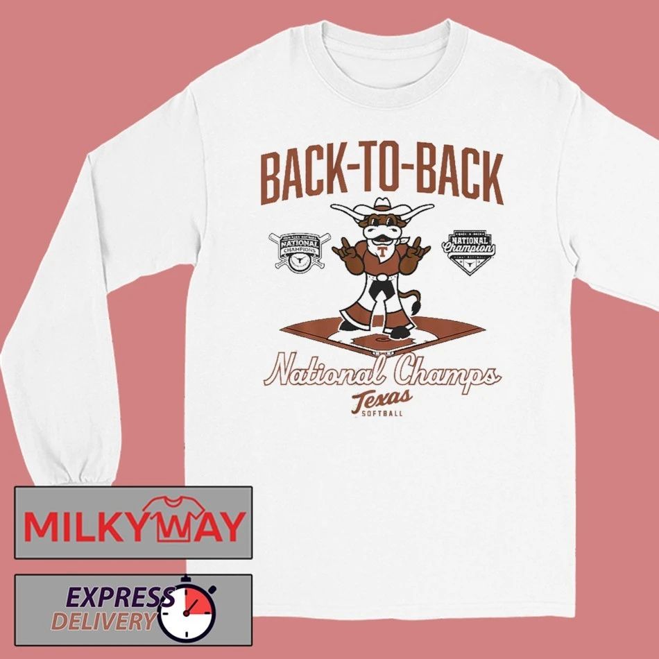 Texas Longhorns Mascot Back-to-Back NCAA National Champions 2026 Shirt