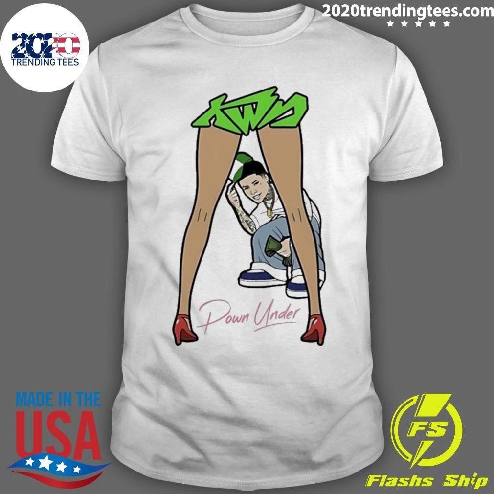Kwn Pown Under Hip Hop Streetwear Urban Shirt