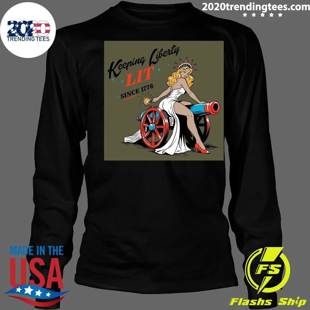 USA 250 Keeping Liberty Lit Since 1776 Shirt