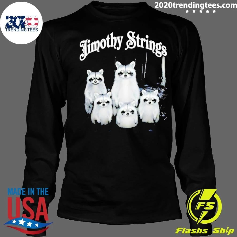 Funny Jimothy Strings Raccoon Shirt