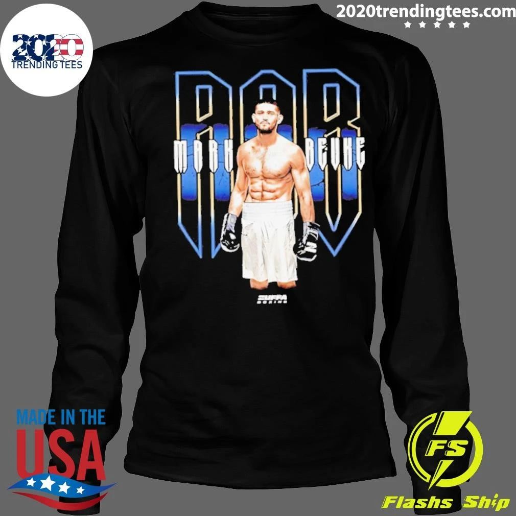 Mark Beuke Zuffa Boxing Fighter Pose Retro Shirt