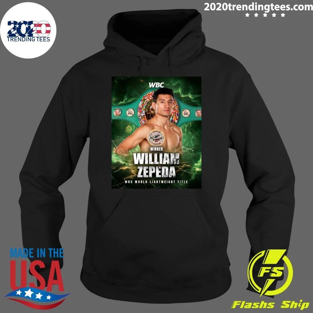 The New WBC Lightweight Champion Of The World William Zepeda Shirt