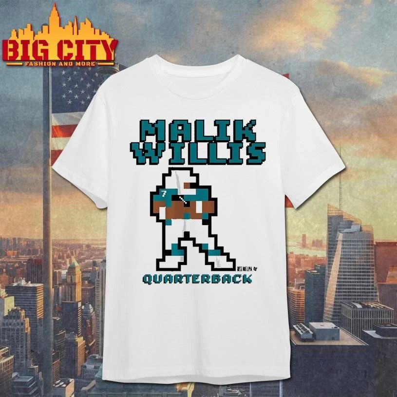 Malik Willis Retro Baller Miami Shirt