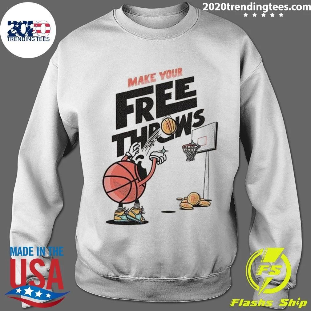 Make Your Free Throws Graphic Tee Shirt