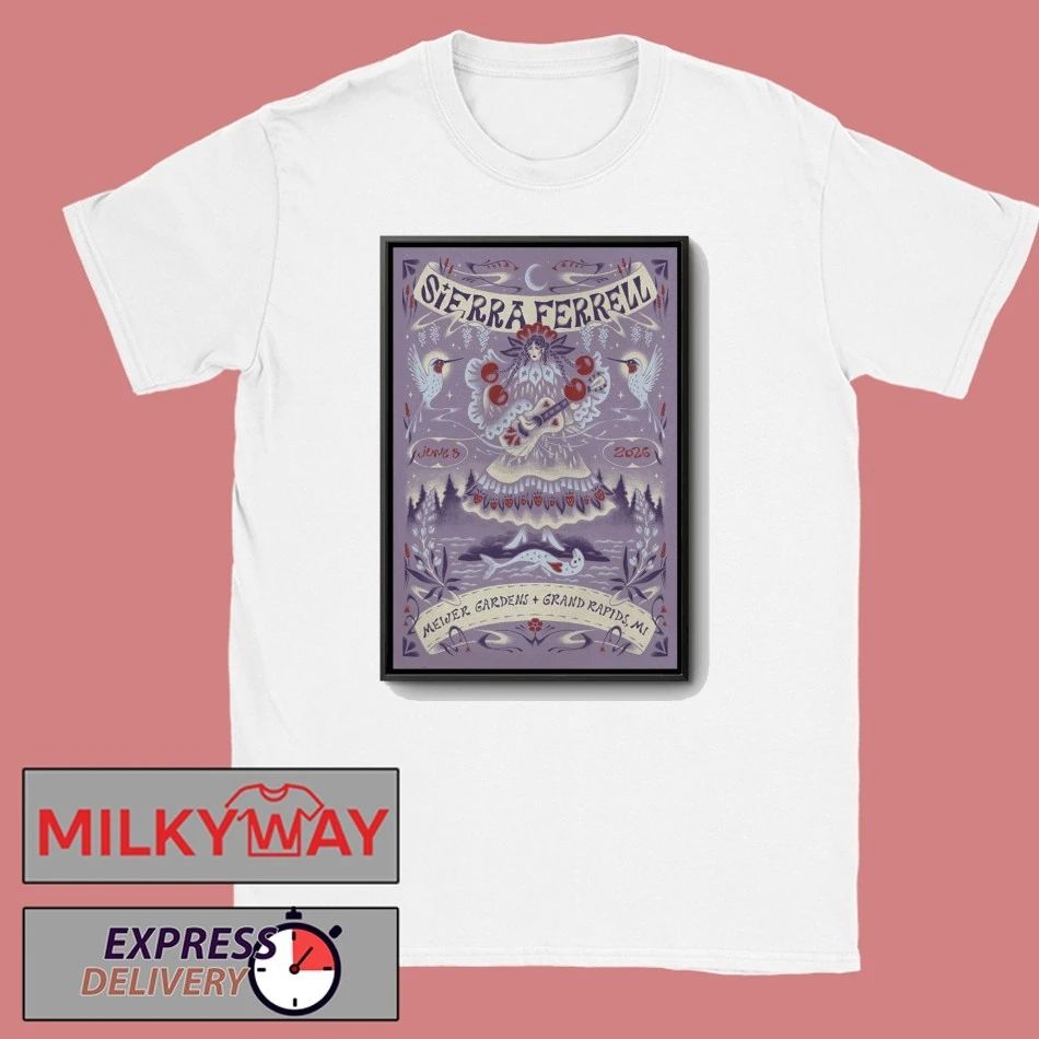 Sierra Ferrell Grand Rapids MI Tour On June 8 2026 Poster shirt