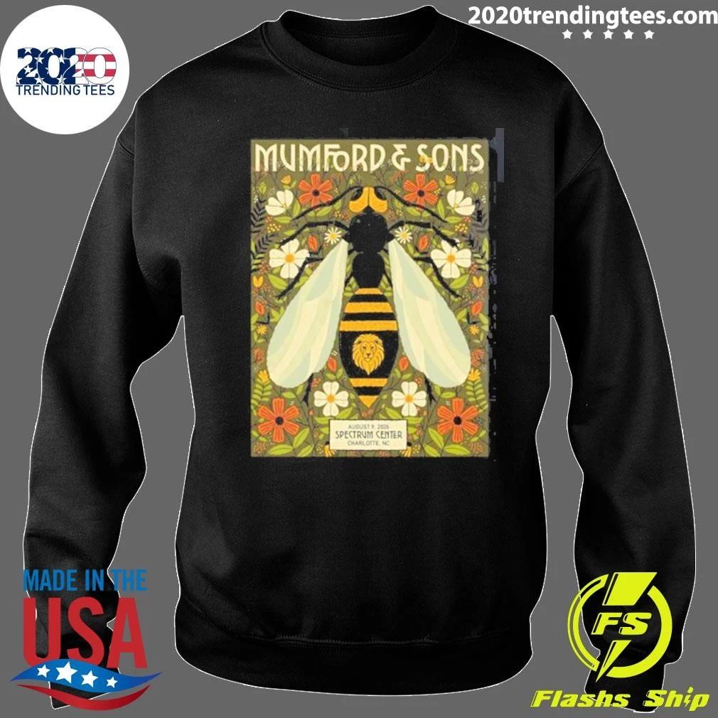 Mumford And Sons Charlotte NC At Spectrum Center On August 9 2026 Shirt