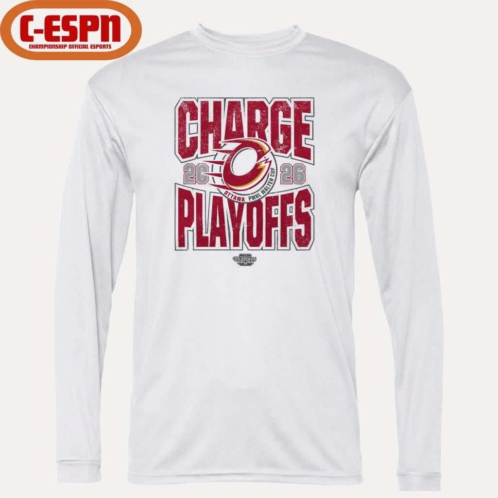Ottawa Charge 2026 PWHL Walter Cup Playoffs Voyage Shirt