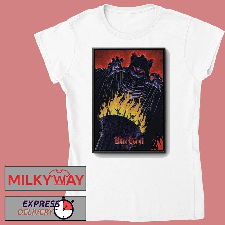 Ultra Vomit 6 19 2026 Hellfest In Clisson France Poster shirt
