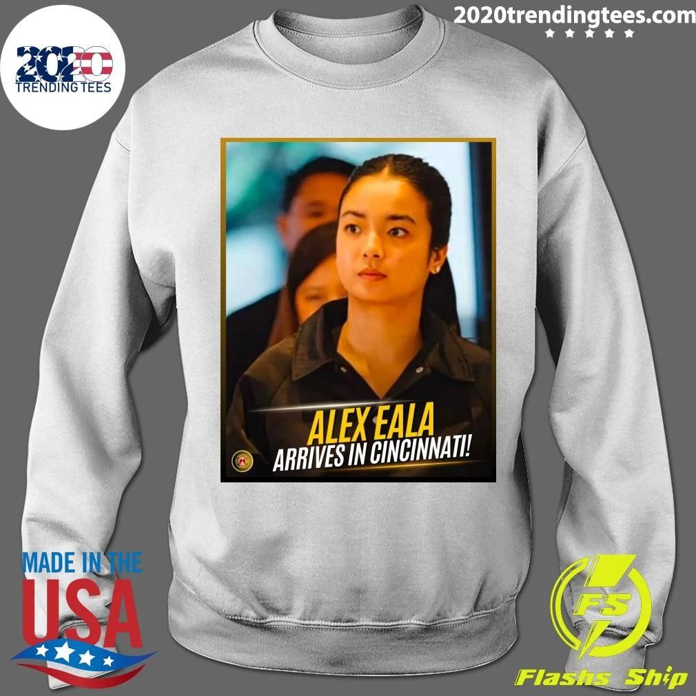 Alex Eala Arrives In Cincinnati Shirt