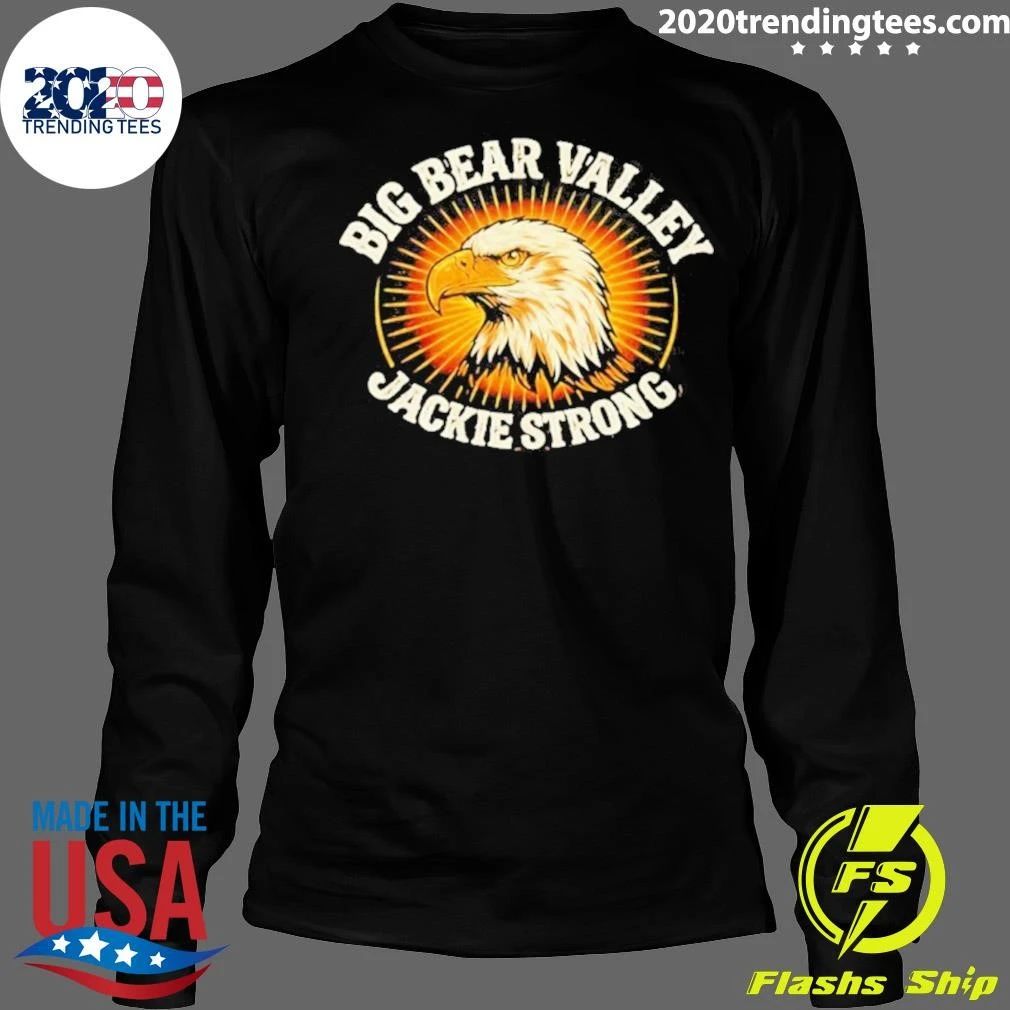 Big Bear Valley Bald Eagle Wildlife Graphic Shirt