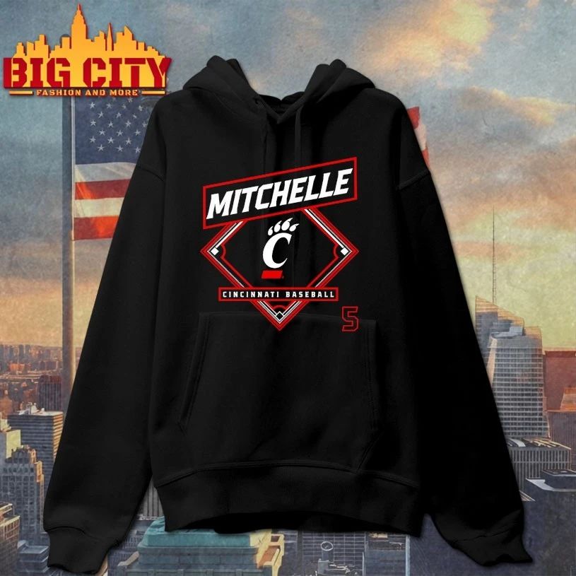 Christian Mitchelle Cincinnati Bearcats Baseball T-shirt