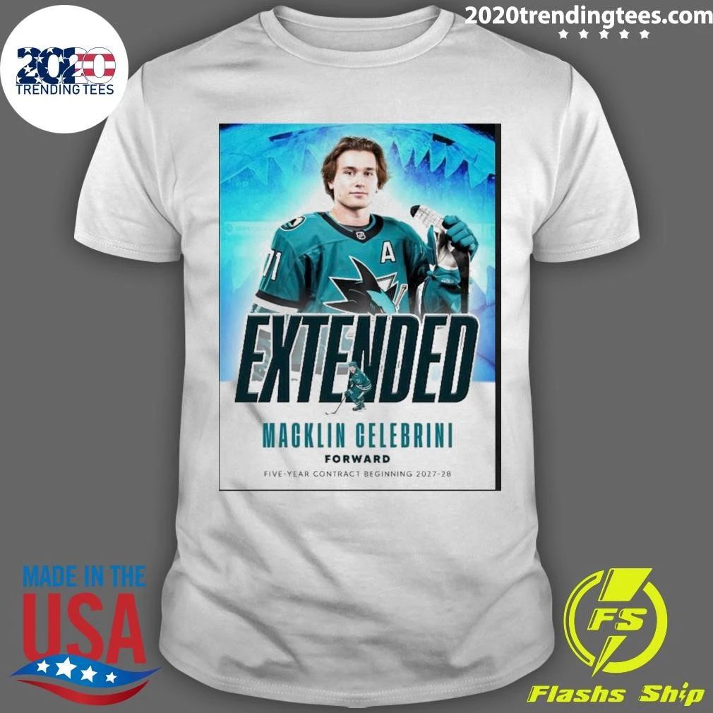 Extended Macklin Celebrini Forward Shirt