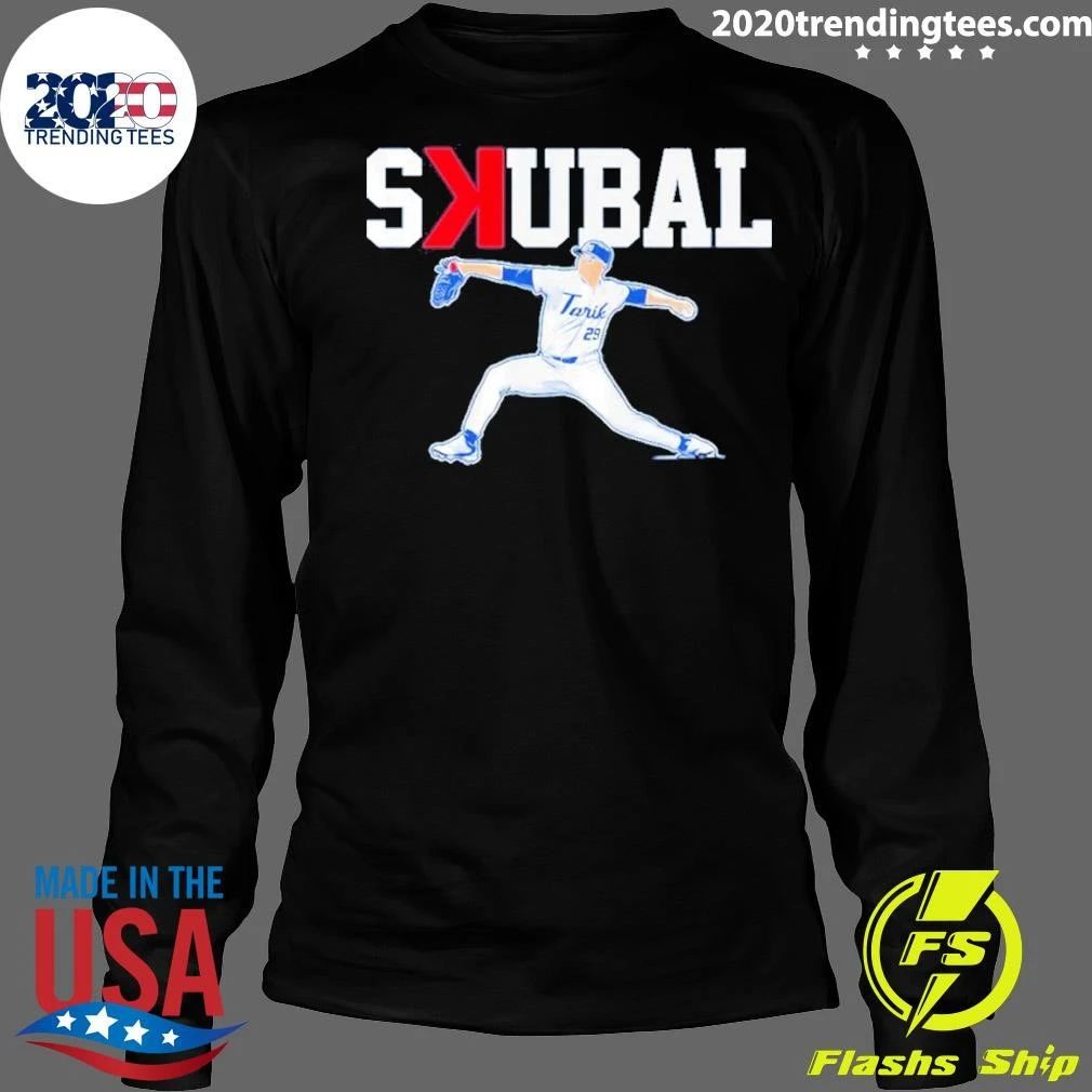 Tarik Skubal Ace Pose Los Angeles Dodgers Shir
