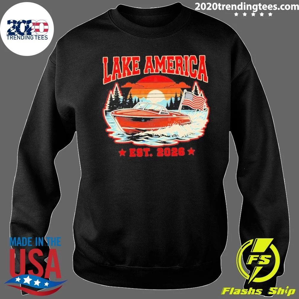 Lake America Est 2026 Trump Patriotic Shirt