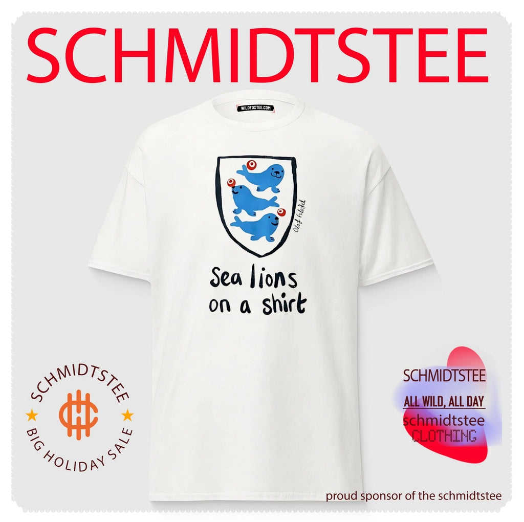 Olaf Falafel Sea Lions On A Shirt