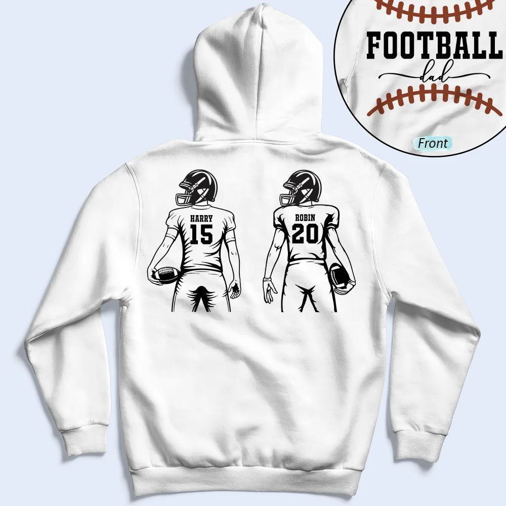 American Football Mom - Personalized T Shirt