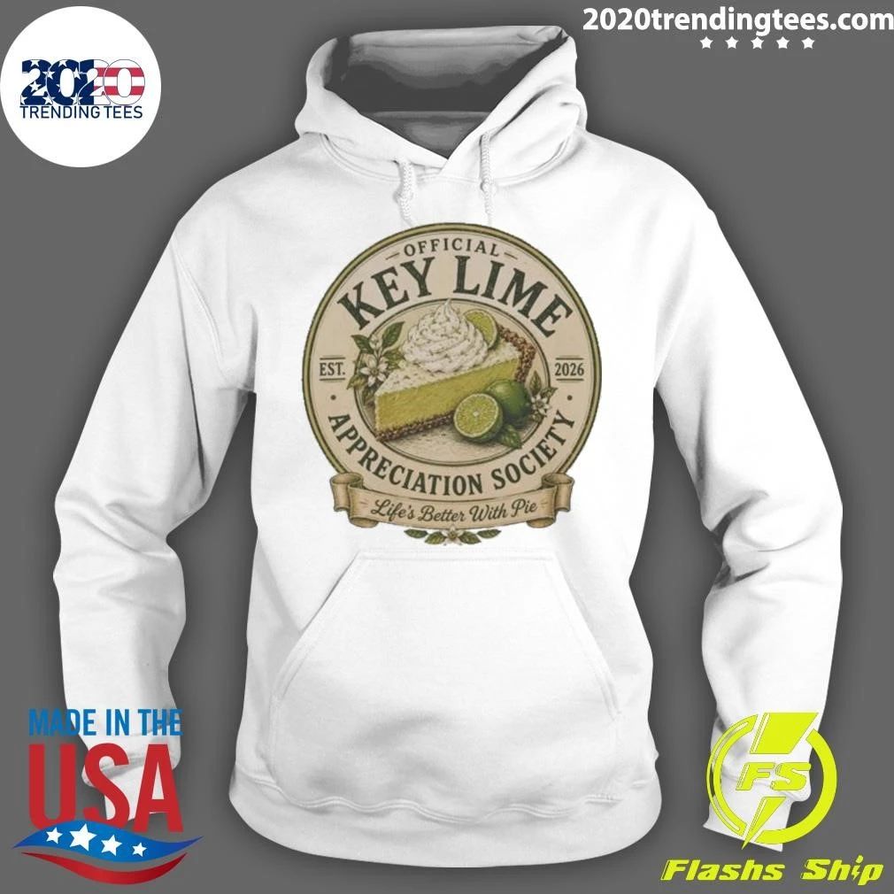 Key Lime Appreciation Society Life’s Better With Pie 2026 Shirt