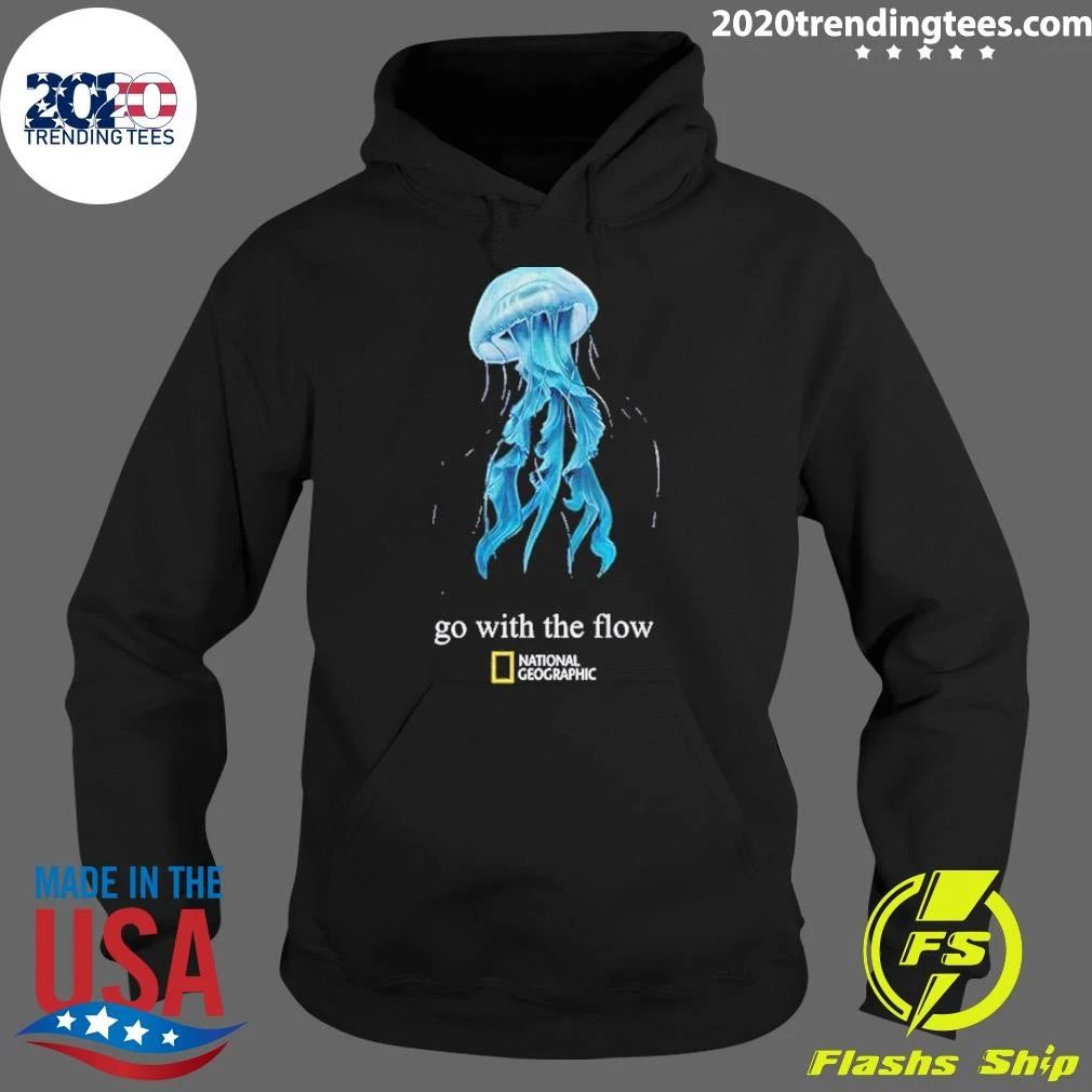Jellyfish Marine Animal National Geographic Go With The Flow Shirt
