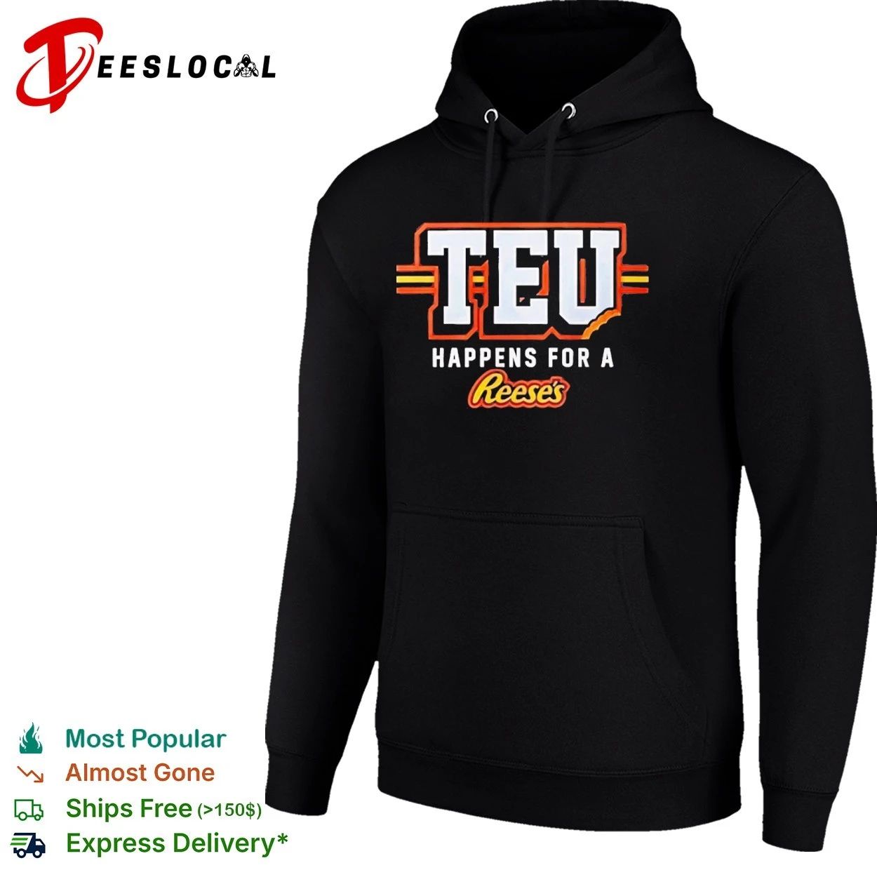 Travis Kelce TEU Happens for a Reese’s Kansas City Chiefs T-shirt