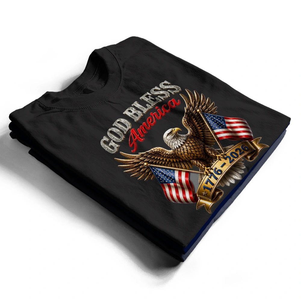 God Bless America - Personalized T Shirt