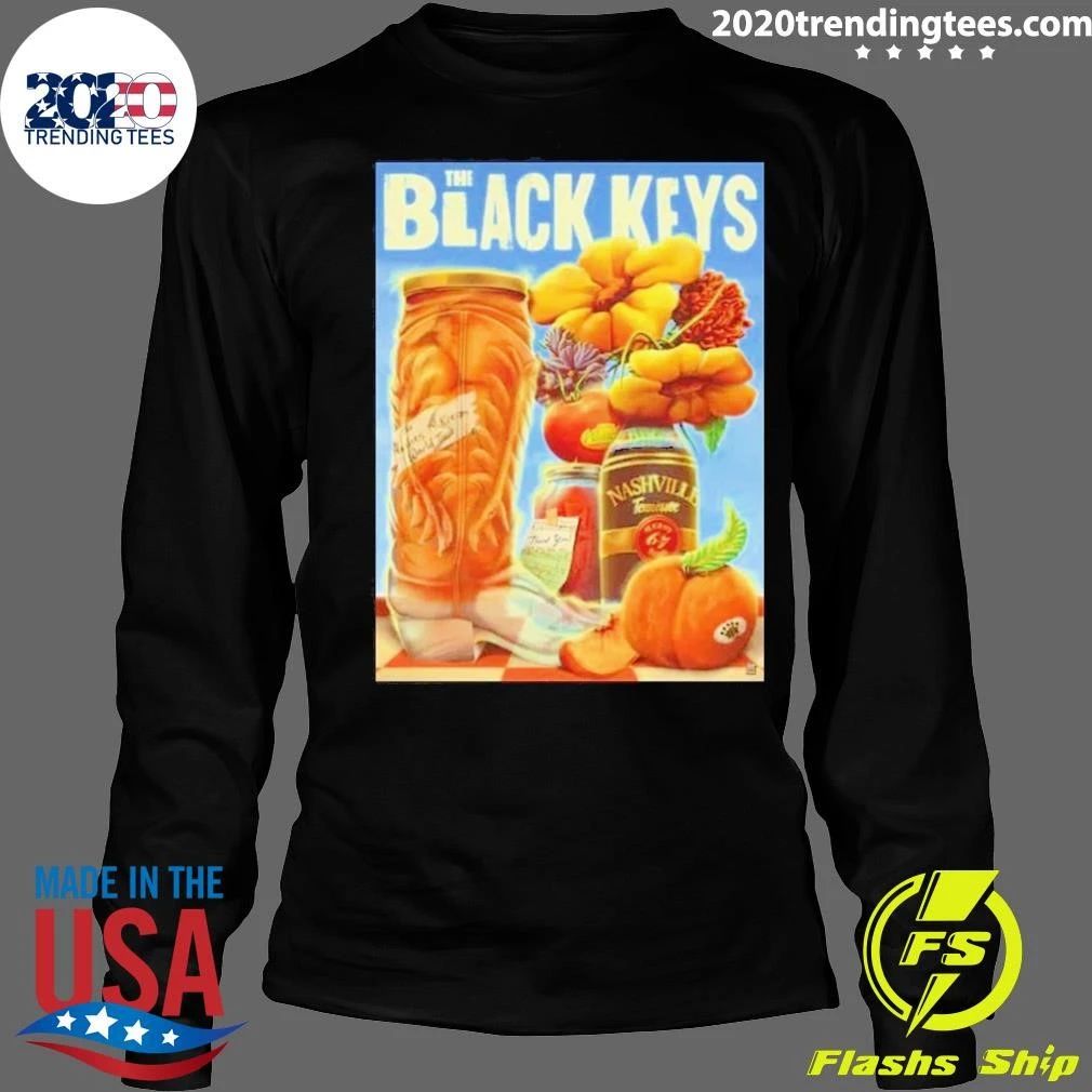 The Black Keys In Nashville TN On Aug 6-7 2026 Tour Shirt