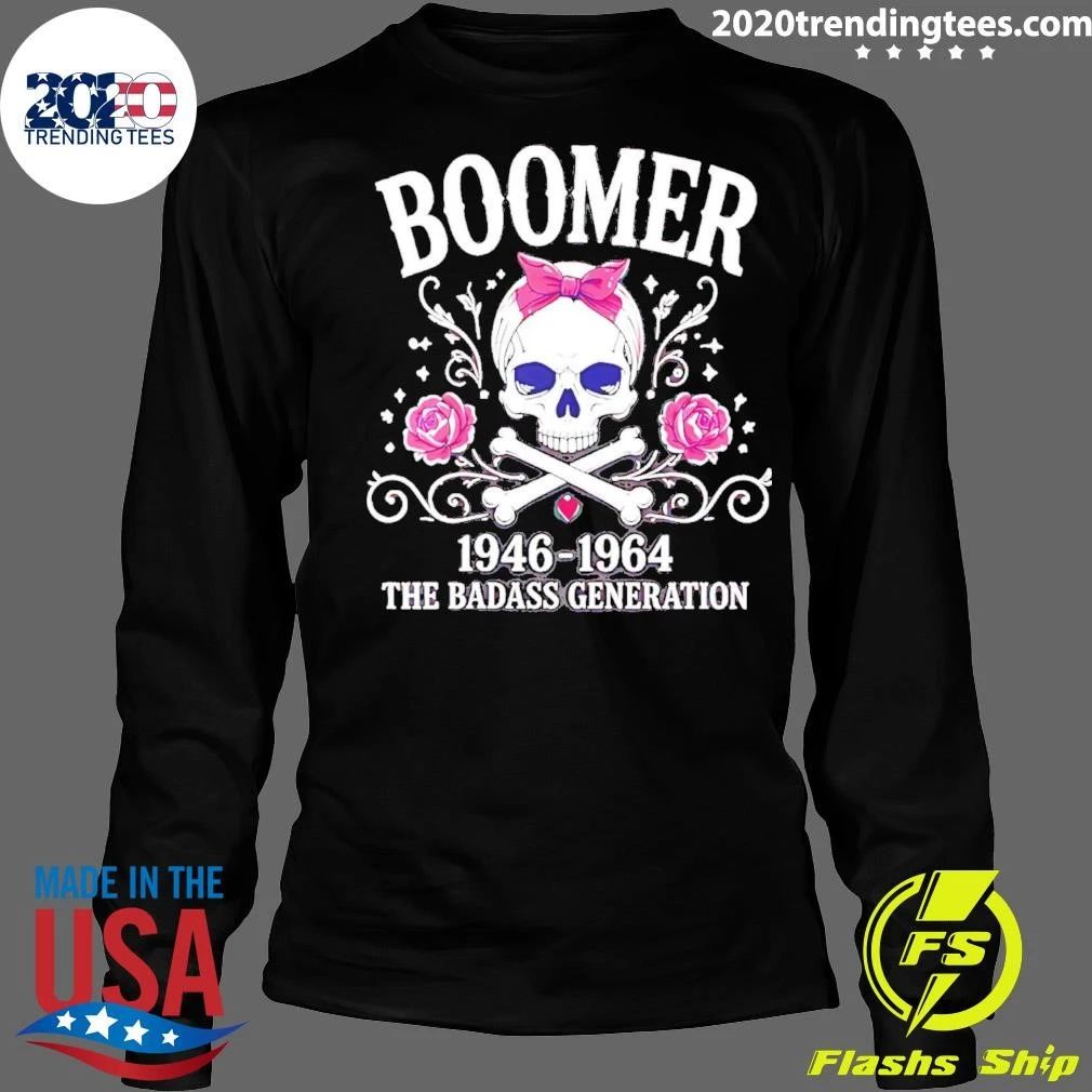 Boomer 1946-1964 The Badass Generation Vintage Shirt