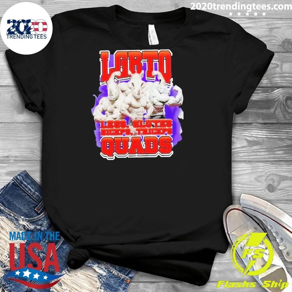 Lgbtq Legs Glutes Biceps Triceps Quads Rhino Shirt