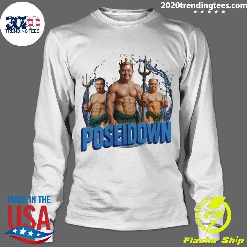 Poseidown Down Syndrome Trident Shirt