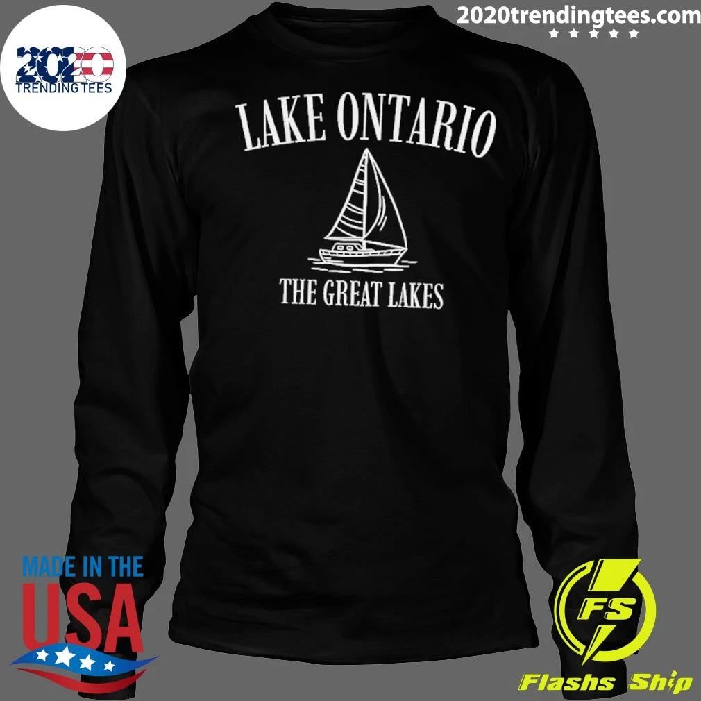 Lake Ontario Great Lakes Subtle Anti Trump Shirt