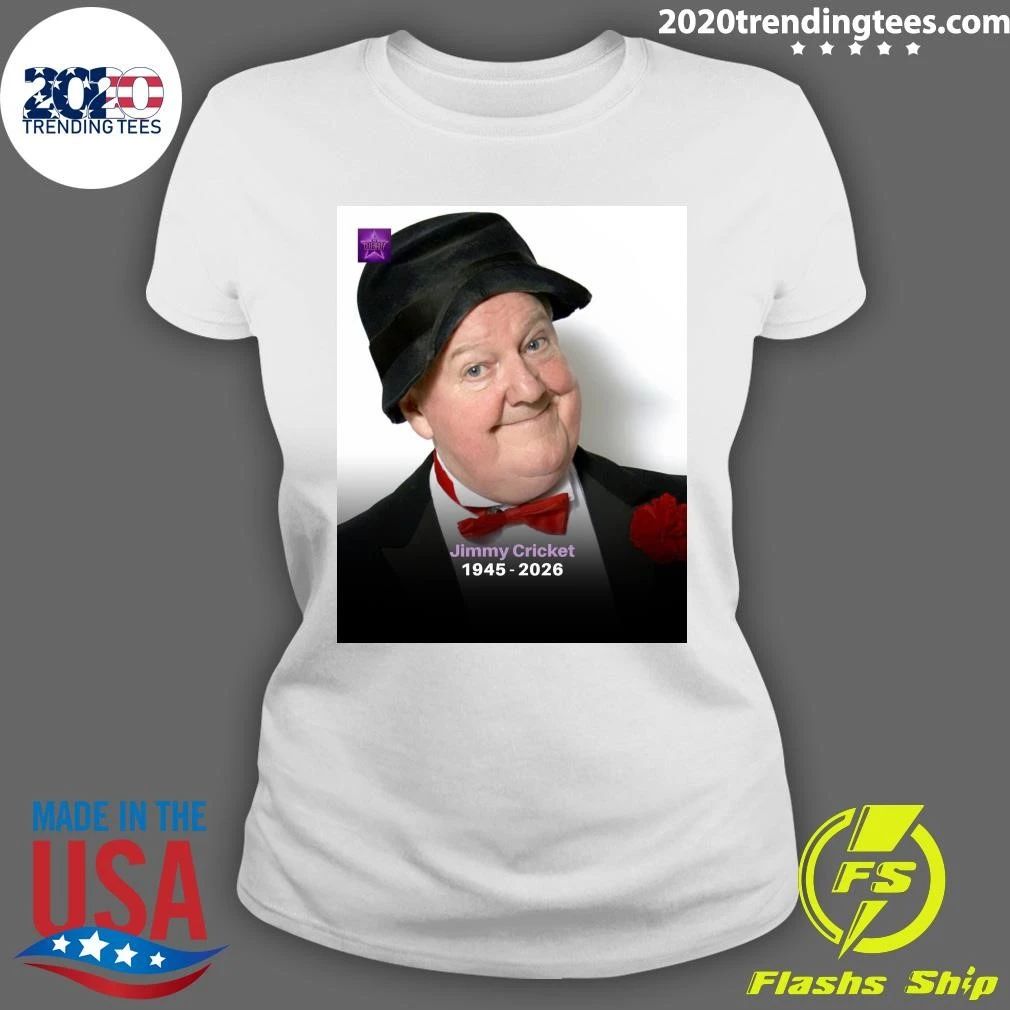 Rip Jimmy Cricket 1945-2026 Shirt