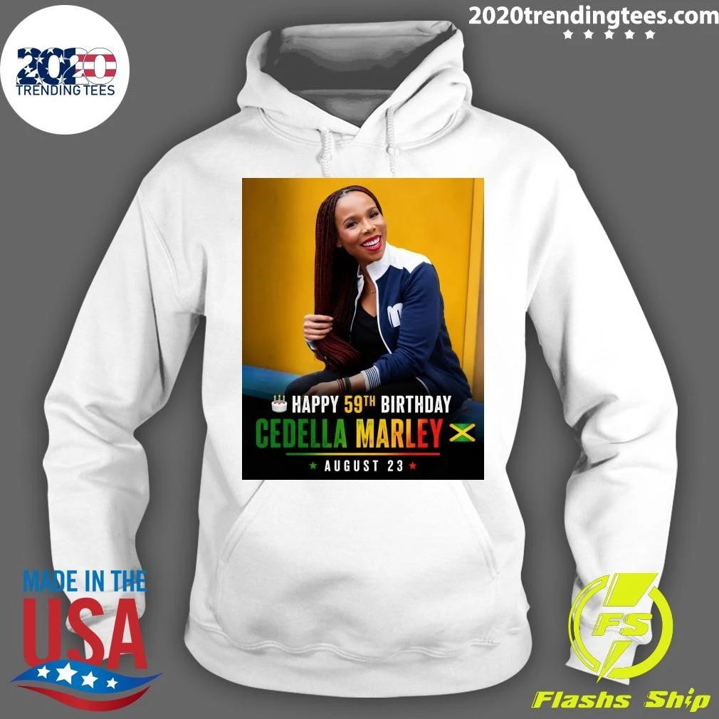 Happy 59th Birthday to Cedella Marley Shirt