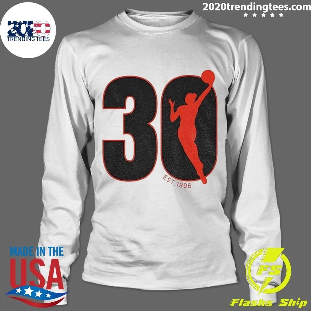 Wnba 30th Anniversary Logo Est 1996 Shirt