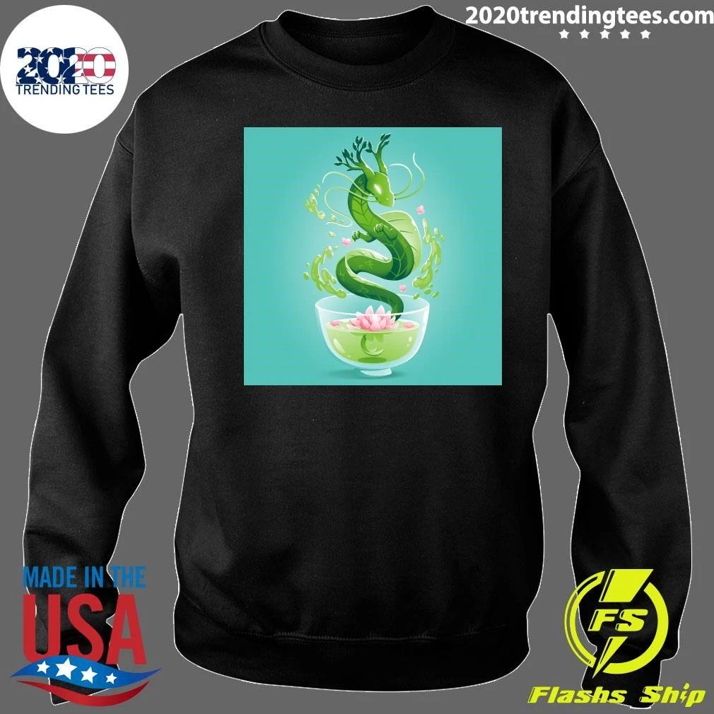 Green Tea Dragon Shirt