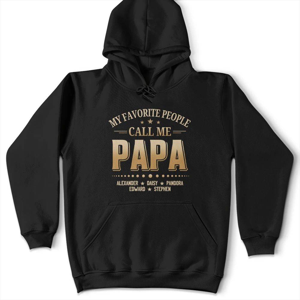 My Favorite People Call Me - Personalized T Shirt